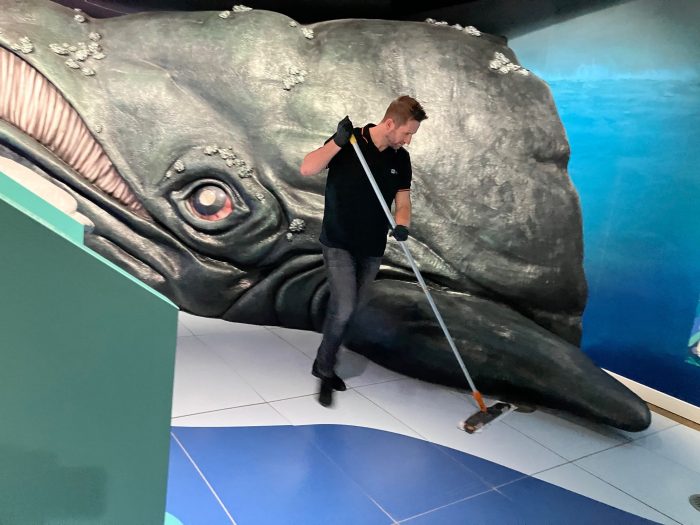 Sjoerd Dijkstra bij Het Scheepvaartmuseum
